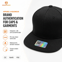 Étiquette de sécurité anti-contrefaçon VOID avec hologramme pour casquettes et vêtements, badge anti-contrefaçon