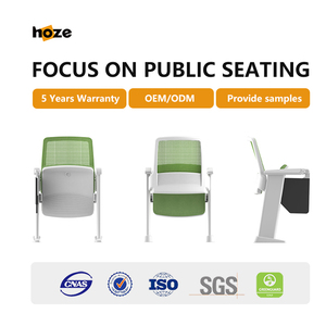 Cadeira de Auditório Moderna em Aço e Plástico com Design Ecológico para Mobiliário Escolar - Product Image 6