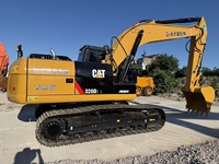 Excavadora Hidráulica Usada Caterpillar 320D2L de Segunda Mano, Bajas Horas de Trabajo, Motor y Transmisión, 21 Toneladas