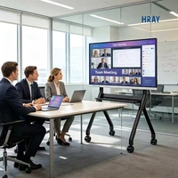 HRAY 75-дюймовый моноблочный дисплей 178 °   Угол обзора 350°, яркость 350 кд/м², частота обновления 60 Гц, доступна кастомизация OEM и ODM.