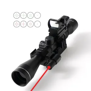Factory Sale 3-9X40 Hunting Scope Fiber Sight Red Green Blue Illuminated Optical Sight