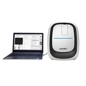 เครื่องนับเซลล์ปัญญาตตัวกำเนิดเม็ดเลือดอัตโนมัติ NanoEntek ADAMII CD34 ไม่ต้องใช้สารบัฟเฟอร์ รวดเร็ว แม่นยำ สำหรับเซลล์ปัญญาตตัวกำเนิดทางคลินิก รุ่นที่สาม - Product Image 1