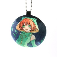 Porte-clés en peluche personnalisé Vograce Manjuu Filling Filling Manjuu Anime, jouets personnalisés