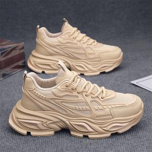 Spring <strong>Men's</strong> New Breathable Mesh Sports <strong>Shoes</strong>, <strong>Men's</strong> Trendy and Versatile Thick Sole Height Increasing Casual Running <strong>Shoes</strong> - Product Image 2