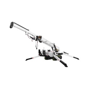 Mini-grue araignée électrique 10T, hauteur de levage 10M, opération en espace étroit, flèche pliable, conception compacte - Product Image 1