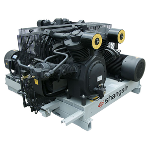 Compresseur d'air industriel à piston haute efficacité et à économie d'énergie Shang Air 11KW 15KW 20HP, refroidi par air, alimentation CC, 30 bars, 1,2 Nm³/min - Product Image 5