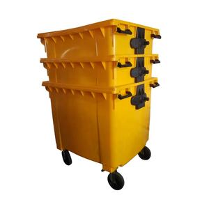 Manajemen tumpahan minyak 660L 1100L roda peralatan tumpahan bahan bakar loker - Product Image 5