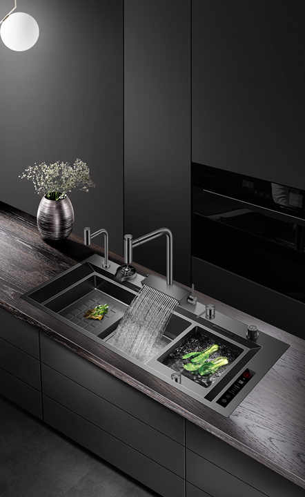 手作り流し台 モダン