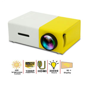 Miniproyector LED <span class=keywords><strong>YG300</strong></span> Digital <span class=keywords><strong>Pro</strong></span>, dispositivo móvil Full HD de 1080P, compatible con USB, AV, TF, PS4, reproductor multimedia portátil para el hogar - Product Image 2