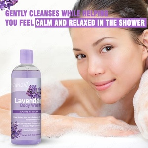 <span class=keywords><strong>Gel</strong></span> douche apaisant à la lavande, best-seller, sensation de douceur, nettoyage en douceur, nettoyant pour la peau à base de plantes biologiques pour femmes et hommes - Product Image 2