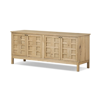 Lemari TV Kayu Solid Vintage Amerika, Lemari Penyimpanan - Dapat Disesuaikan Dari Produsen