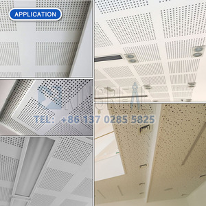 Machine de perforation automatique pour dalles de plafond en plâtre 600x600 1200x2400mm, perforation acoustique de plaques de plâtre à trous ronds et carrés - Product Image 2