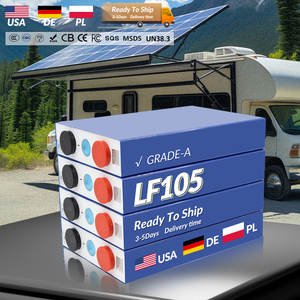 Baterai EVE Solar Lifepo4 105ah Grade A 3.2V 105ah Sel Baterai Lifepo4 untuk Baterai Hybrid 48V 51.2V - Product Image 1