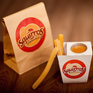 Caja de papel para patatas fritas para llevar comida personalizada, caja de papel desechable para <span class=keywords><strong>Churros</strong></span> con agujeros para salsa, caja de embalaje para <span class=keywords><strong>Churros</strong></span> - Product Image 5