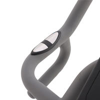 Vélo d'appartement intelligent à contrôle magnétique en acier inoxydable avec écran LCD pour usage professionnel et domestique