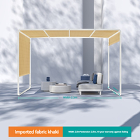 Nouvelle Tente Publicitaire YX 2026 Quatre Saisons à Structure Droite pour Terrasse, Jardin, Cour Extérieure, Pare-Soleil et Imperméable