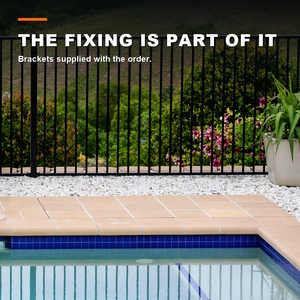Panel de Cerca para Piscina de Aluminio con Recubrimiento en Polvo Anti-UV para Casas Costeras — Tamaño Personalizado Directo de Fábrica - Product Image 5