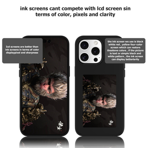 E-Ink เคสโทรศัพท์สำหรับ <span class=keywords><strong>iPhone</strong></span> 16 PRO MAX Ai Smart NFC DIY รูปภาพเคสโทรศัพท์มือถือสำหรับ <span class=keywords><strong>iPhone</strong></span> 16 16 16 Pro 16 PLUS 15 14 13 <span class=keywords><strong>12</strong></span> - Product Image 3