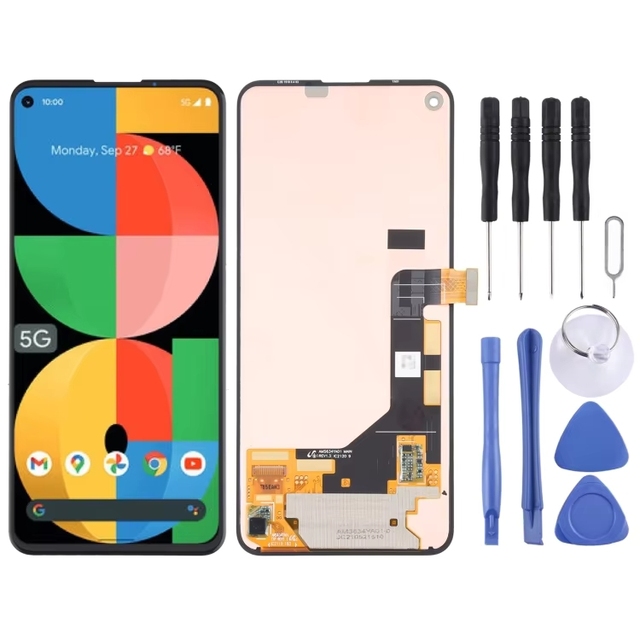 LCD Screen for Google Pixel 5a 5G with Digitizer Full Assembly