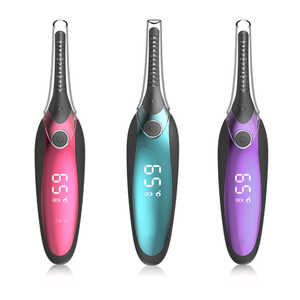 Venta al por mayor portátil personalizado Drop Shipping belleza maquillaje ojo <span class=keywords><strong>pestañas</strong></span> cepillo plástico Mini rizador <span class=keywords><strong>de</strong></span> <span class=keywords><strong>pestañas</strong></span> <span class=keywords><strong>eléctrico</strong></span> calentado - Product Image 1