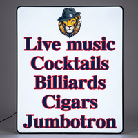 Panneau publicitaire lumineux LED pour bar, enseigne lumineuse pour pub, lounge, club, vitrine