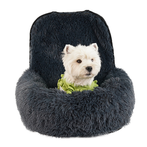 Kustom tahan air dapat dilepas dicuci penutup ortopedi bulu palsu kursi mobil hewan peliharaan untuk anjing - Product Image 1