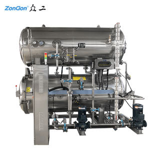 Industriale autoclave storta Sterilizzatore per la salsa di pomodoro tonno in scatola prodotti - Product Image 2