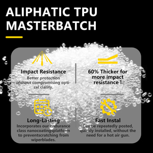 Film de protection de pare-brise en TPU transparent HD de 7.5 mil d'épaisseur, film de protection de pare-brise de voiture auto-cicatrisant et anti-UV, <span class=keywords><strong>origine</strong></span> chinoise - Product Image 4