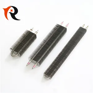 Industrial electric heating element 1KW rectangle finned heater for air heating