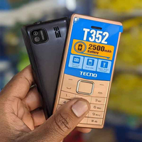 Téléphone Mobile Tecno T352, Téléphone à Fonctions de Base, Prix Bas, Double SIM, Grande Autonomie de Batterie