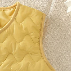 Chaleco sin mangas de algodón para niñas hecho a medida de moda 2025 prendas de vestir exteriores transpirables informales con colores y tamaños personalizados - Product Image 6