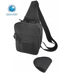 ハンドガンバッグ用隠しキャリーショルダーチェストパック用スリング付きタクティカルバックパックタクティカルパック - Product Image 1