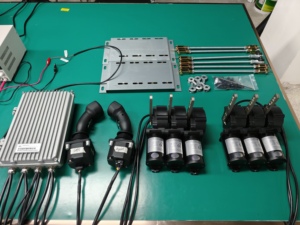 Joysticks Inteligentes de 4-6 Canales Más Vendidos para Máquinas Forestales con Carcasa de Aluminio y Código Fijo - Product Image 1
