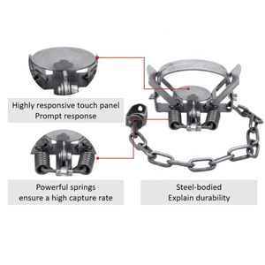 Perangkap Tikus Ramah Lingkungan dari Besi Padat dengan Pegas Kuat untuk Pengendalian Hama yang Efisien di Dapur, Restoran, dan Ruang Penyimpanan - Product Image 2