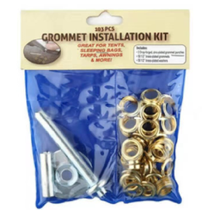 Kit de ojales de hierro con prensa manual, accesorios para hacer ojales para zapatos, <span class=keywords><strong>ropa</strong></span>, artesanías, bolso, cortina, tienda, 103 pulgadas, 12mm, 1/2 Uds. - Product Image 2