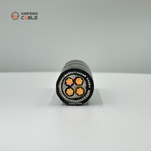 Câble N2XY 3x4mm isolé XLPE, gaine PVC, U-<span class=keywords><strong>1000</strong></span> <span class=keywords><strong>R2V</strong></span> 0.6/1 KV, conducteur en cuivre, câble d'alimentation multiconducteurs - Product Image 4