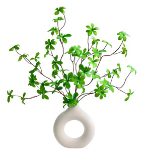 Plante artificielle de clochettes Qingyu Chronicle, fleur en soie, décoration d'intérieur, ornement de table - Product Image 5