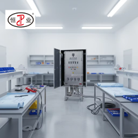 Armoire de distribution électrique antidéflagrante Hengye série FDZ personnalisée 380V 1600A IP54 avec 6 prises et ventilation automatique
