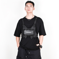 Sac de poitrine multifonctionnel pour homme, imperméable, à coque rigide, pour le cyclisme, le voyage et les activités de plein air
