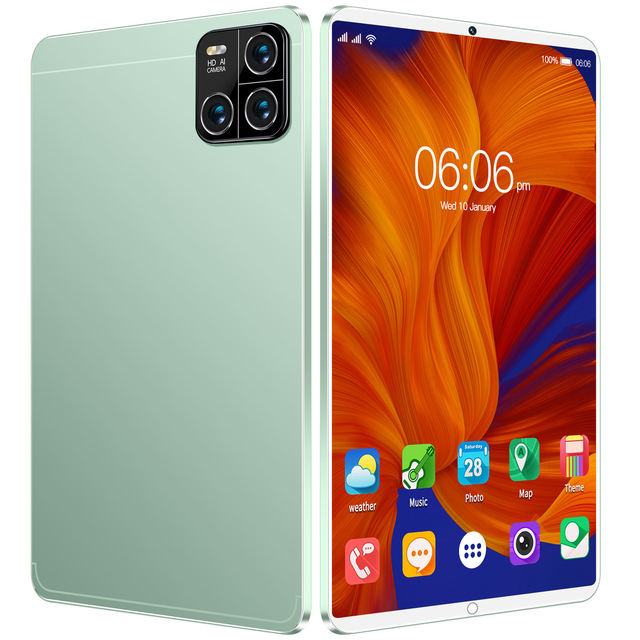 2GB+16GB Dual SIM Android Tablet 10.1 Inch, Educational With Phone Call Feature Pad6 Pro Pro Branded