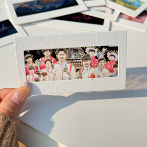 Carte postale en film translucide personnalisée en usine, billet souvenir en PET pour projection, produit touristique créatif et culturel - Product Image 4