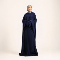 Ensemble de prière Mukena personnalisé pour femmes, OEM ODM, vente en gros, vêtements islamiques modestes