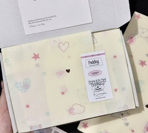 17g ins wind cream yellow star tissue <b>paper</b> packaging clothing and gift <b>wrapping</b> <b>paper</b> accessory <b>wrapping</b> <b>paper</b> customizable - Product Image 1