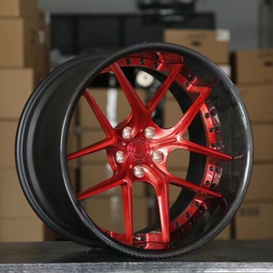 Jantes 16 à 24 pouces réplique de jantes en fibre de carbone en alliage d'aluminium pour mercede bmw 650i e64 2010 <span class=keywords><strong>brabus</strong></span> - Product Image 2