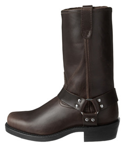 Botas de Hombre QF1, Estilo Retro, con Tacón Tallado, Botas Vaqueras, Botas Casuales con Estampado para Hombre - Product Image 6