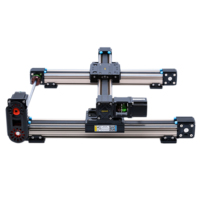 Module de guidage linéaire CNC mobile à moteur pas à pas de précision avec table coulissante axe XY et courroie synchrone Mjunit