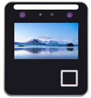 Terminal de Control de Acceso y Asistencia con Reconocimiento Facial y Huella Dactilar WIFI de 4.3 Pulgadas
