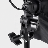 Kit d'éclairage Softbox avec support lumineux réglable, lumière de studio continue pour portrait, vidéo, streaming et photographie de produits