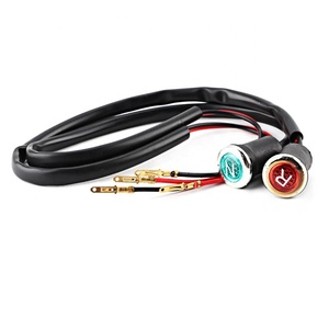 Luz indicadora roja y verde para motocicleta, luz indicadora de marcha atrás y neutral, indicador de marcha neutral para ATV, vehículo de 4 ruedas, Quad - Product Image 3