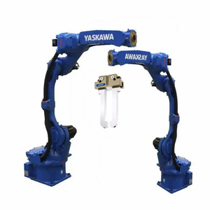 แขนหุ่นยนต์อุตสาหกรรมอเนกประสงค์ความเร็วสูง GP12 สำหรับ YASKAWA พร้อมตัวควบคุมหุ่นยนต์อุตสาหกรรม YRC1000 และแท่นสอนการใช้งานหุ่นยนต์ - Product Image 4